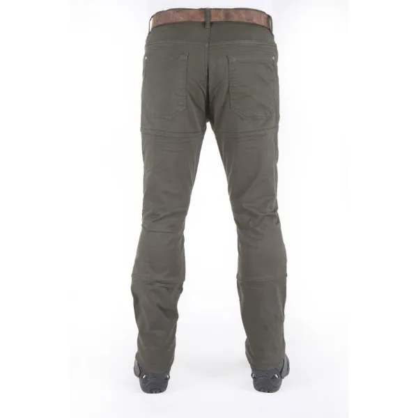 Motobike Jeans 5015 Haki Aramid Kot Motosiklet Pantolonu resmi