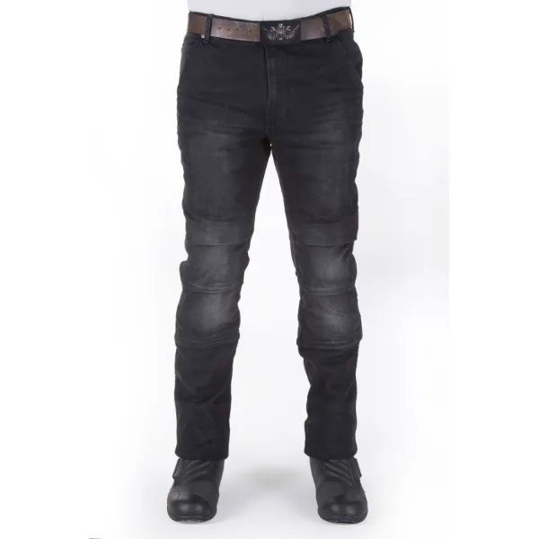 Motobike Jeans 5014 Siyah Aramid Kot Motosiklet Pantolonu resmi