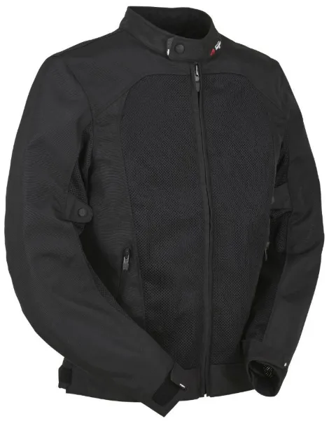 Furygan Mistral Evo Yazlık Fileli Motosiklet Montu Siyah resmi