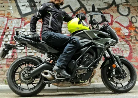 Venom Motosiklet Ceketi City Cordura Mevsimlik Uzun resmi