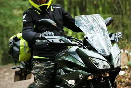 Venom Motosiklet Ceketi City Cordura Mevsimlik Uzun resmi