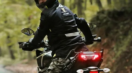 Venom Motosiklet Ceketi City Cordura Mevsimlik Uzun resmi