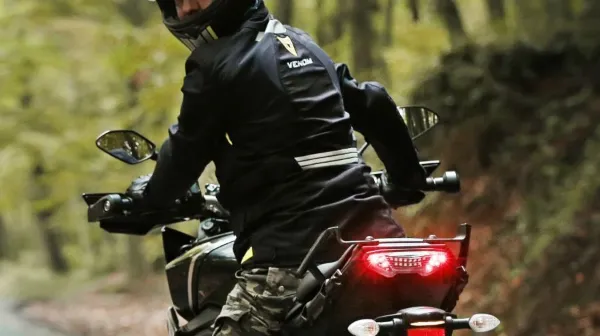 Venom Motosiklet Ceketi City Cordura Mevsimlik Uzun resmi