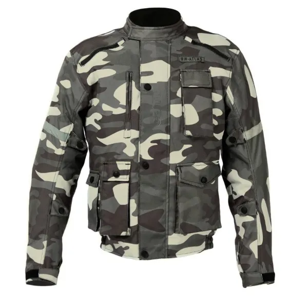Atlas Motowear Camo Motosiklet Montu Kamuflaj resmi