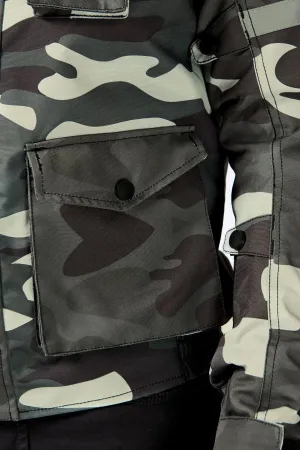 Atlas Motowear Camo Motosiklet Montu Kamuflaj resmi
