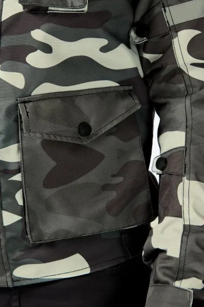 Atlas Motowear Camo Motosiklet Montu Kamuflaj resmi