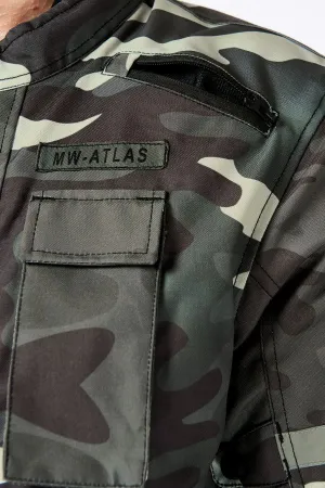 Atlas Motowear Camo Motosiklet Montu Kamuflaj resmi