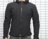Atlas Rider Softshell Motosiklet Montu Siyah resmi
