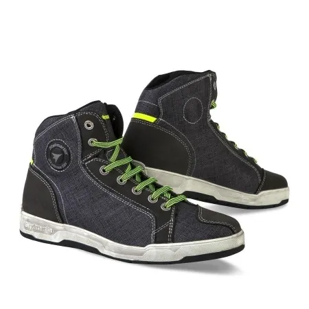Stylmartin Kansas WP Sneakers Motosiklet Botu Kısa Mavi resmi