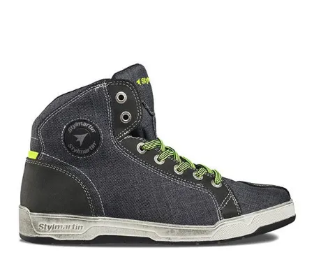 Stylmartin Kansas WP Sneakers Motosiklet Botu Kısa Mavi resmi
