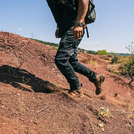 Stylmartin Vertigo WP Adventure Motosiklet Botu Kısa Kahverengi resmi