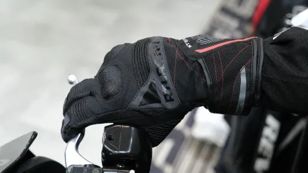 Atlas MW Tourer WP Kışlık Motosiklet Eldiveni Siyah Kırmızı resmi