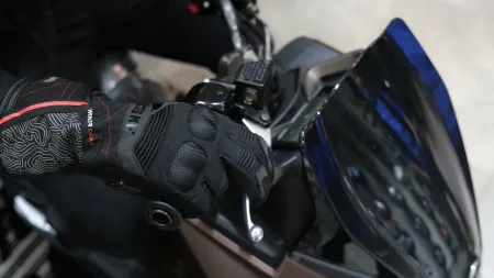Atlas MW Tourer WP Kışlık Motosiklet Eldiveni Siyah Kırmızı resmi