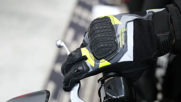 Atlas MW Camo Yazlık Motosiklet Eldiveni Gri Neon resmi