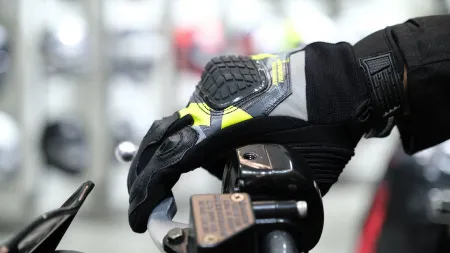 Atlas MW Camo Yazlık Motosiklet Eldiveni Gri Neon resmi