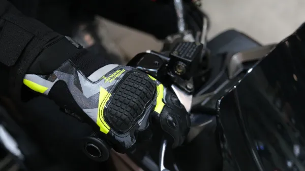 Atlas MW Camo Yazlık Motosiklet Eldiveni Gri Neon resmi