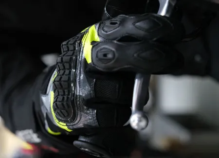 Atlas MW Camo Yazlık Motosiklet Eldiveni Gri Neon resmi