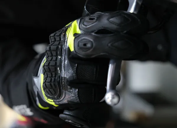Atlas MW Camo Yazlık Motosiklet Eldiveni Gri Neon resmi