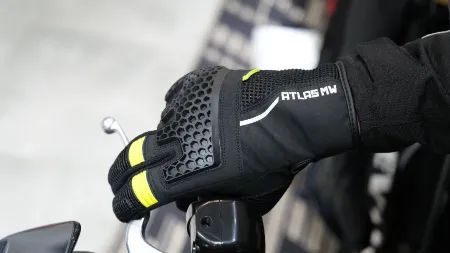 Atlas MW Mesh Yazlık Motosiklet Eldiveni Siyah resmi