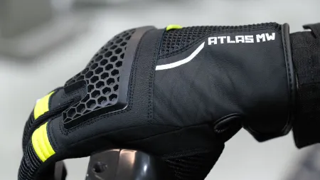 Atlas MW Mesh Yazlık Motosiklet Eldiveni Siyah resmi