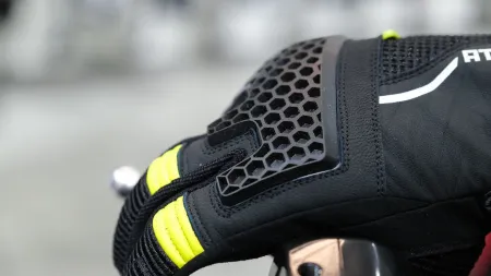 Atlas MW Mesh Yazlık Motosiklet Eldiveni Siyah resmi