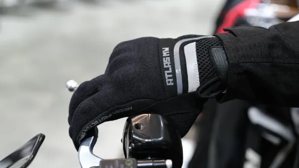 Atlas MW Stunt Yazlık Motosiklet Eldiveni Siyah resmi