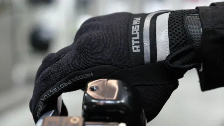Atlas MW Stunt Yazlık Motosiklet Eldiveni Siyah resmi