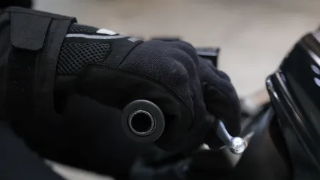 Atlas MW Stunt Yazlık Motosiklet Eldiveni Siyah resmi