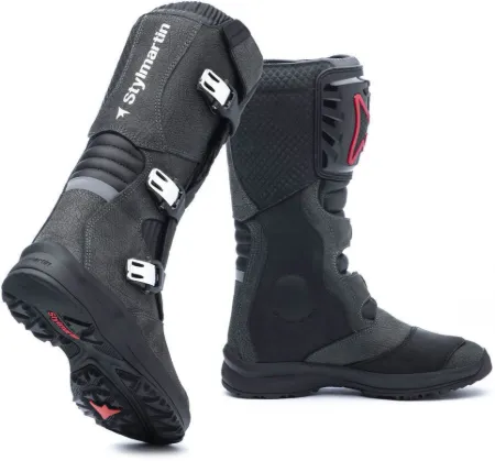 Stylmartin Navajo Evo WP Touring Motosiklet Botu Antrasit Uzun resmi