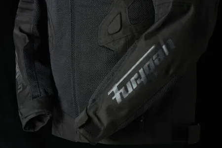 Furygan Atom Vented Evo Yazlık Motosiklet Ceketi Siyah resmi