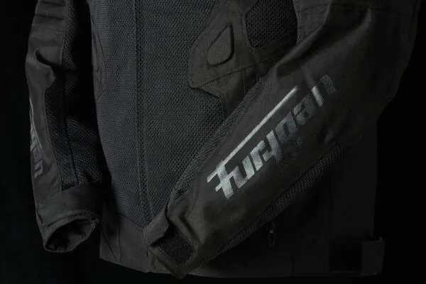 Furygan Atom Vented Evo Yazlık Motosiklet Ceketi Siyah resmi