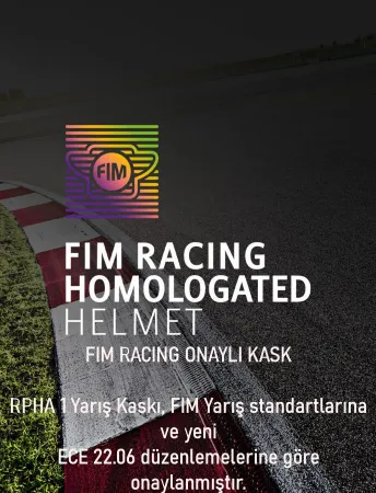 HJC RPHA1 Kapalı Motosiklet Kaskı Mat Siyah resmi