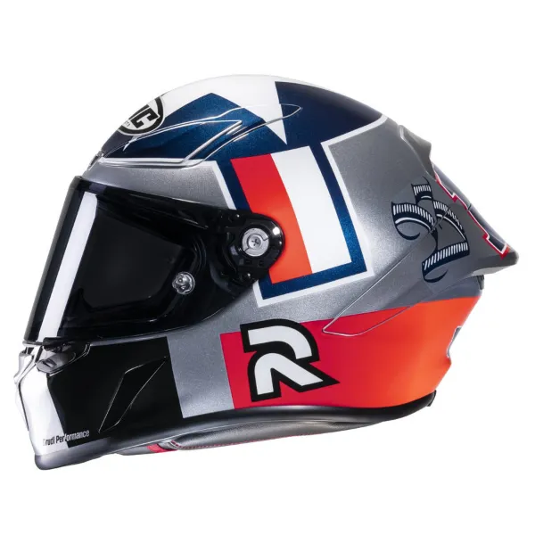 HJC RPHA1 Ben Spies Silverstar Kapalı Motosiklet Kaskı resmi