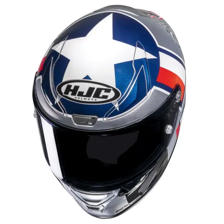 HJC RPHA1 Ben Spies Silverstar Kapalı Motosiklet Kaskı resmi