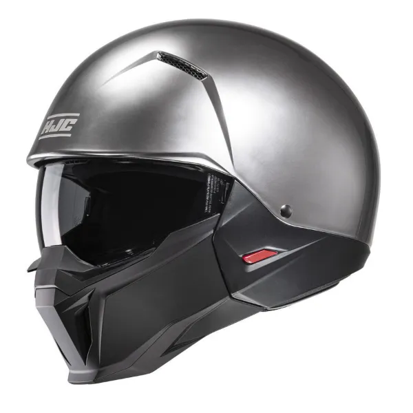 HJC İ20 Hyper Silver Modüler Motosiklet Kaskı resmi