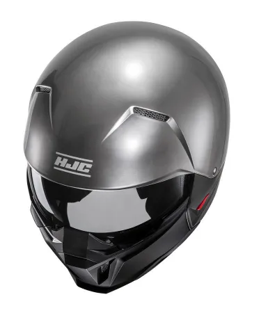 HJC İ20 Hyper Silver Modüler Motosiklet Kaskı resmi