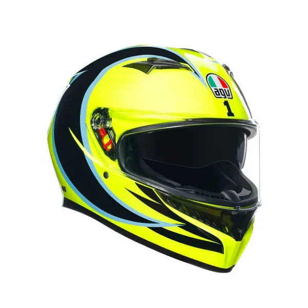 AGV K3 Rossi WT Phillip İsland Kapalı Motosiklet Kaskı resmi