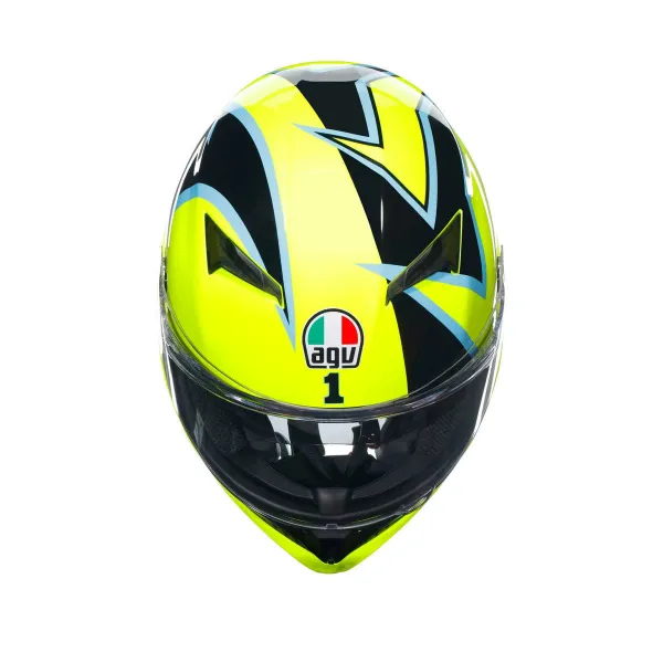 AGV K3 Rossi WT Phillip İsland Kapalı Motosiklet Kaskı resmi