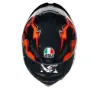 AGV K1 S Kripton Kapalı Motosiklet Kaskı Turuncu Siyah resmi