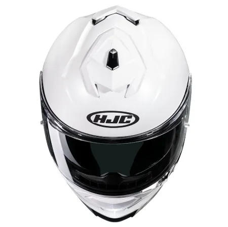 HJC İ71 Kapalı Motosiklet Kaskı İnci Beyaz resmi