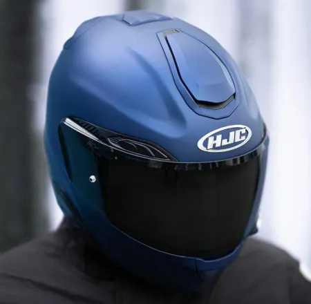 HJC RPHA91 Çene Açılır Motosiklet Kaskı Mat Mavi resmi