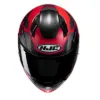 HJC C10 Tins MC1SF Kapalı Motosiklet Kaskı Siyah Kırmızı resmi