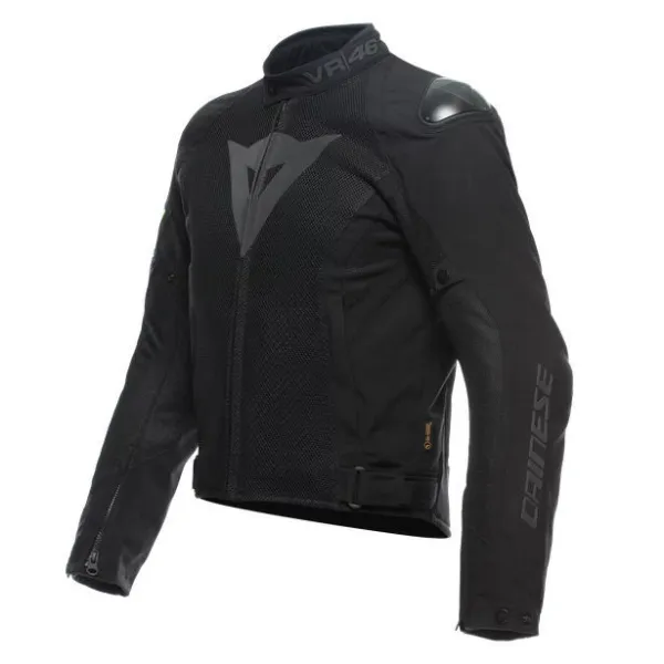 Dainese VR46 Wetlap Air D-Dry Yazlık Motosiklet Ceketi Siyah Neon Sarı resmi