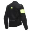 Dainese VR46 Wetlap Air D-Dry Yazlık Motosiklet Ceketi Siyah Neon Sarı resmi