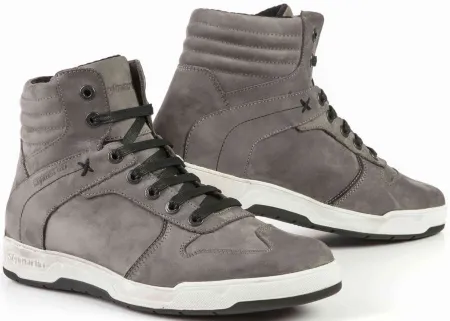 Stylmartin Smoke WP Sneakers Motosiklet Botu Kısa Gri resmi
