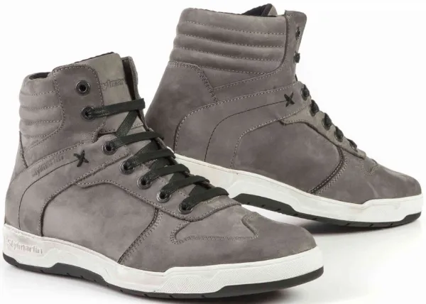 Stylmartin Smoke WP Sneakers Motosiklet Botu Kısa Gri resmi