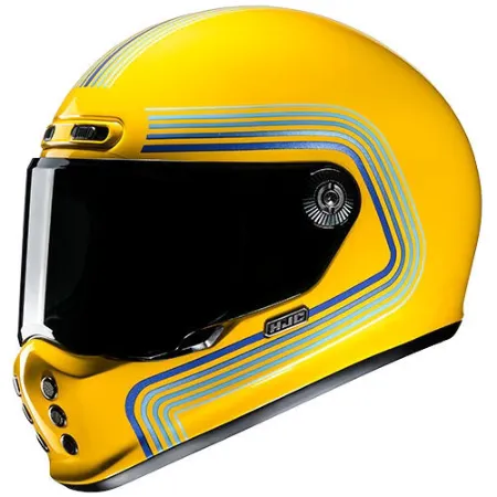 HJC V10 Foni MC3 Kapalı Motosiklet Kaskı Sarı resmi