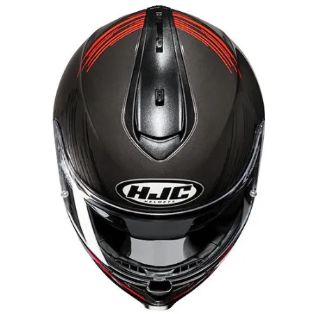 HJC C70N Sway MC1 Kapalı Motosiklet Kaskı Siyah Kırmızı resmi