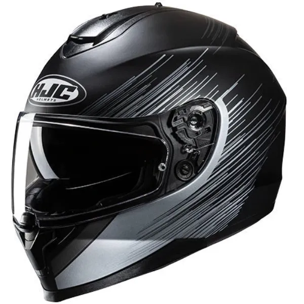 HJC C70N Sway MC5SF Kapalı Motosiklet Kaskı Siyah resmi