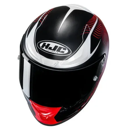 HJC RPHA1 Lovis MC1SF Kapalı Motosiklet Kaskı Siyah Kırmızı resmi